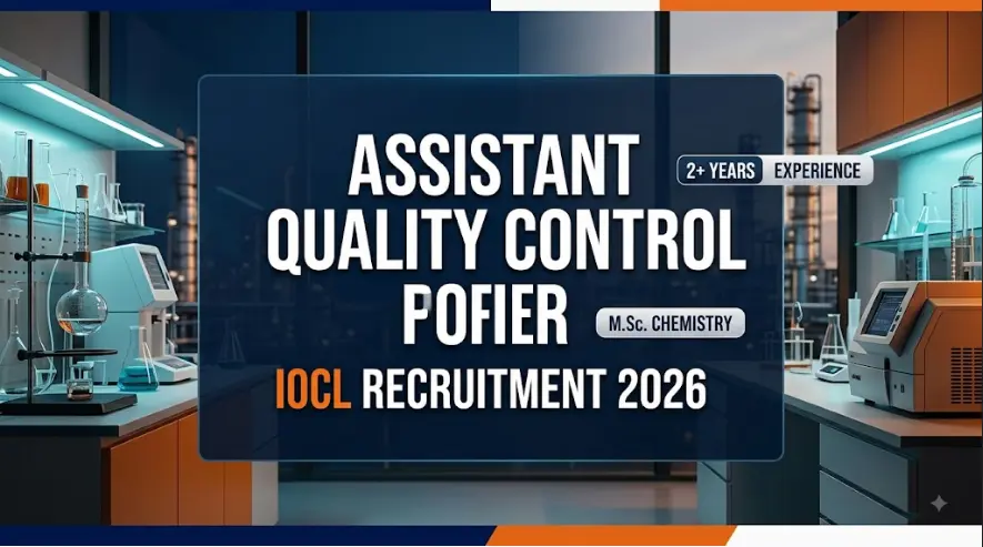 IOCL Recruitment 2026: Exciting Engineer, Officer & JE Jobs