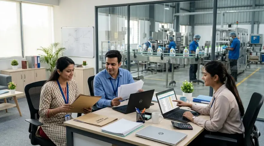 HR planning and accounts professionals in FMCG company