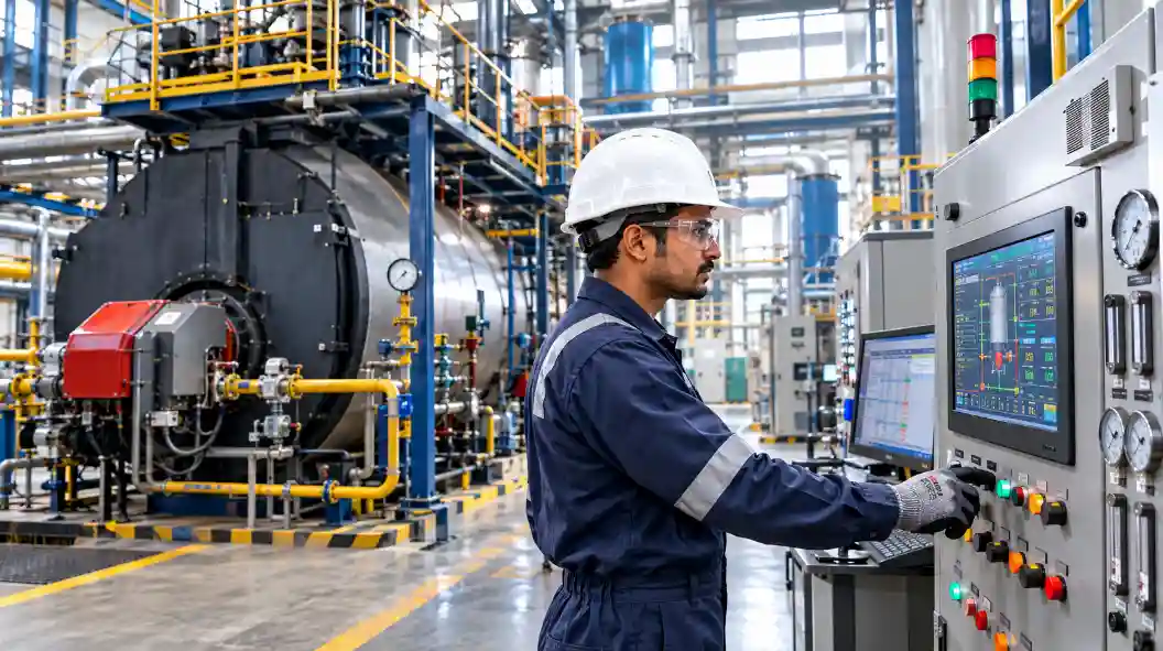 DCM Shriram First Class Boiler Operator working with AFBC boiler