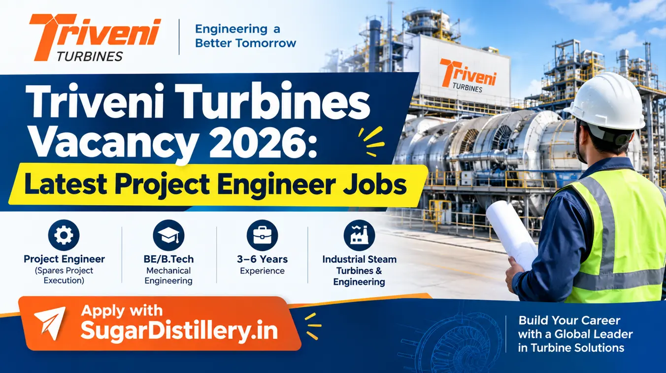 Triveni Turbines Vacancy 2026 for Project Engineer – Spares Project Execution