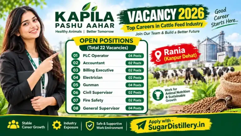 Kapila Pashu Aahar Vacancy 2026 Rania Kanpur Dehat