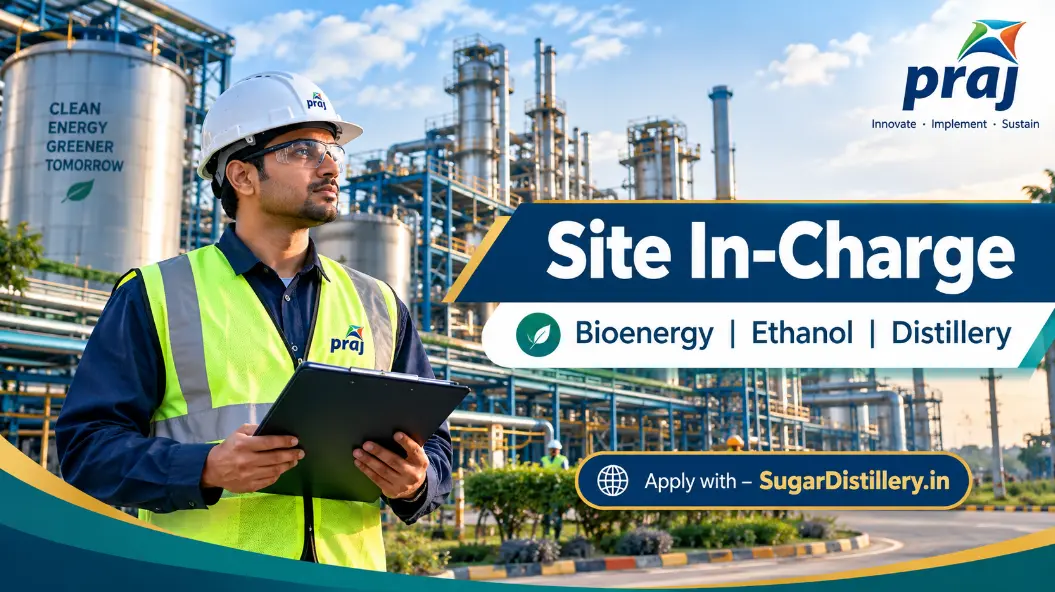 Praj Industries Site In-Charge Job 2026