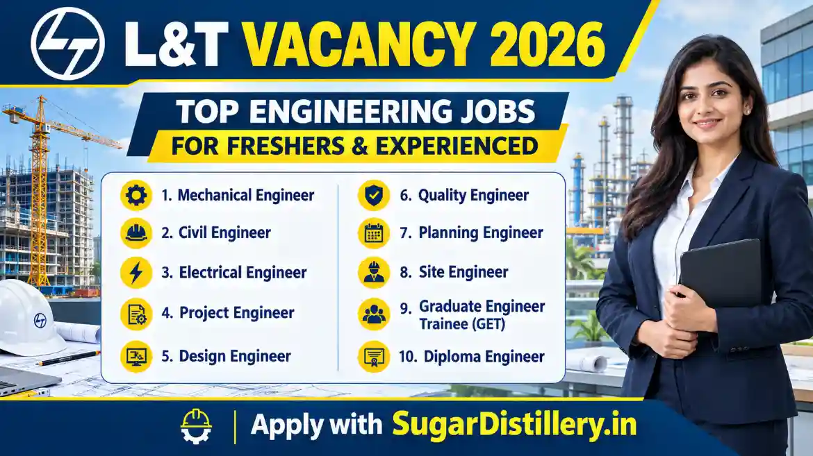 L&T Vacancy 2026 – Engineering Jobs for Freshers and Experienced