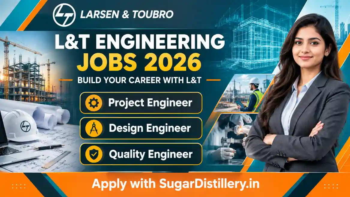 L&T Engineering Jobs 2026 for Project Engineer, Design Engineer and Quality Engineer