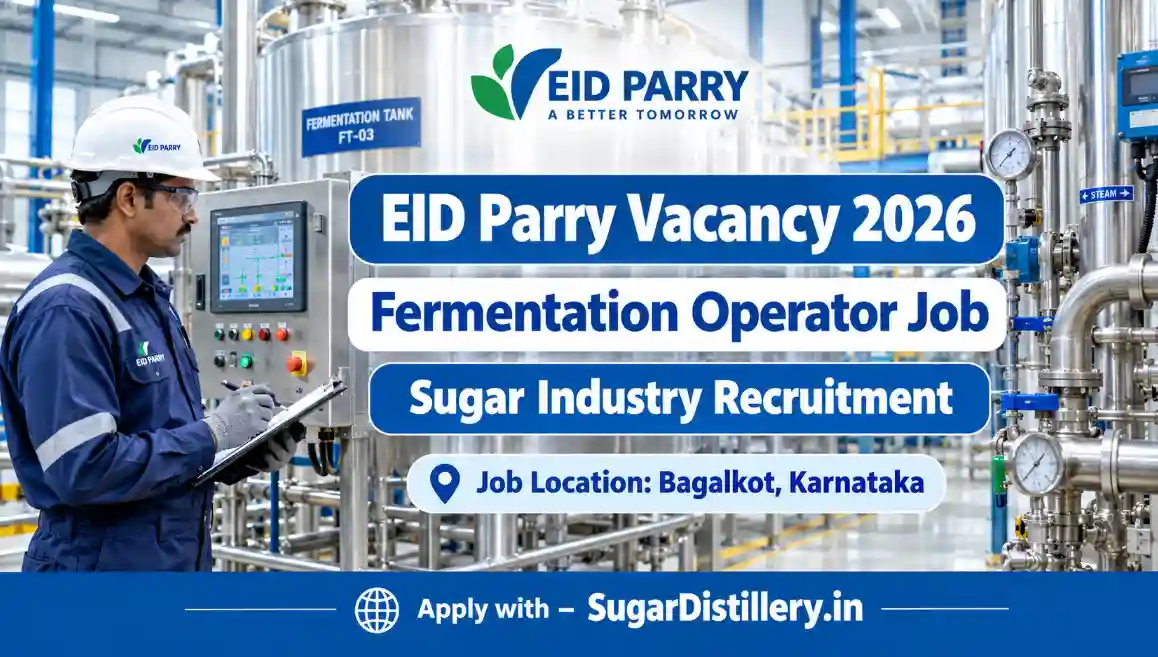 EID Parry Sugar Process and Fermentation Plant Operations