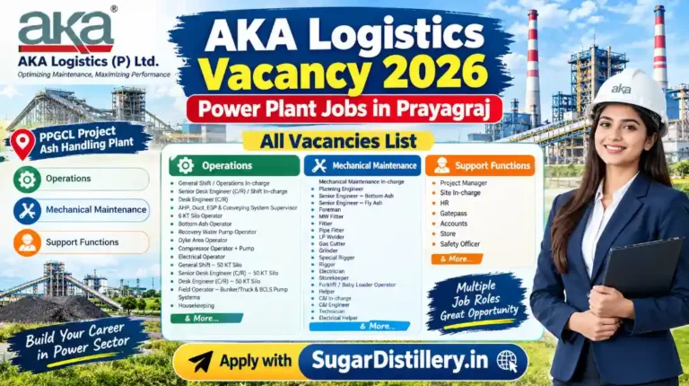AKA Logistics Vacancy 2026 Power Plant Jobs in Prayagraj