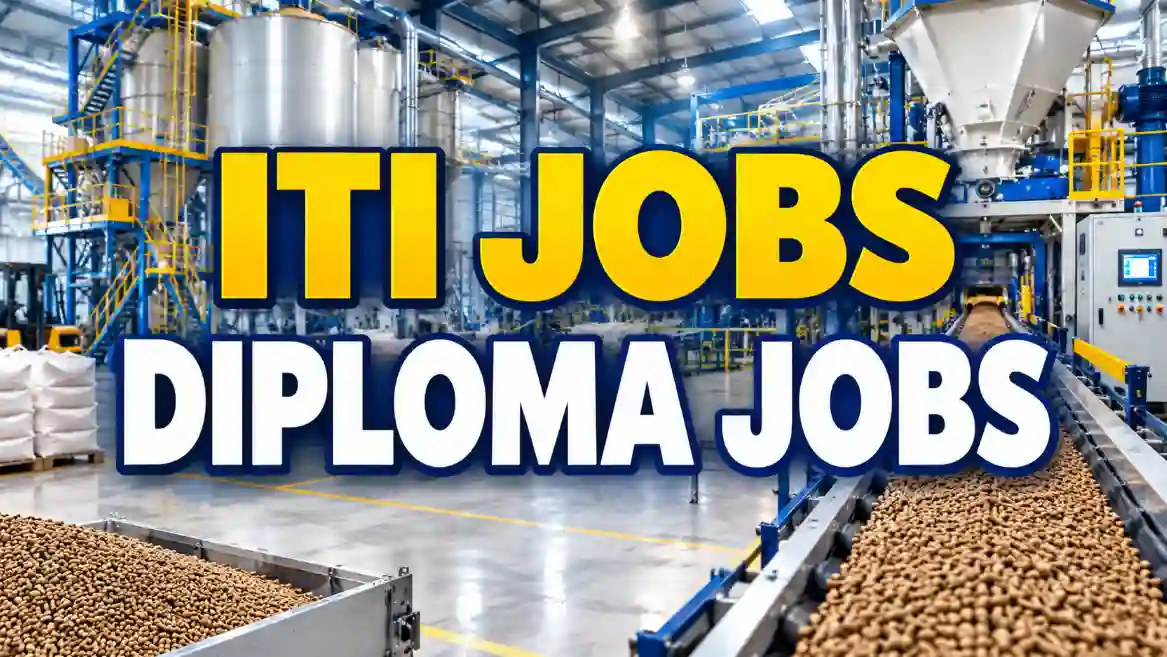 ITI and Diploma jobs in the industrial feed manufacturing plant at Tiwana Nutrition